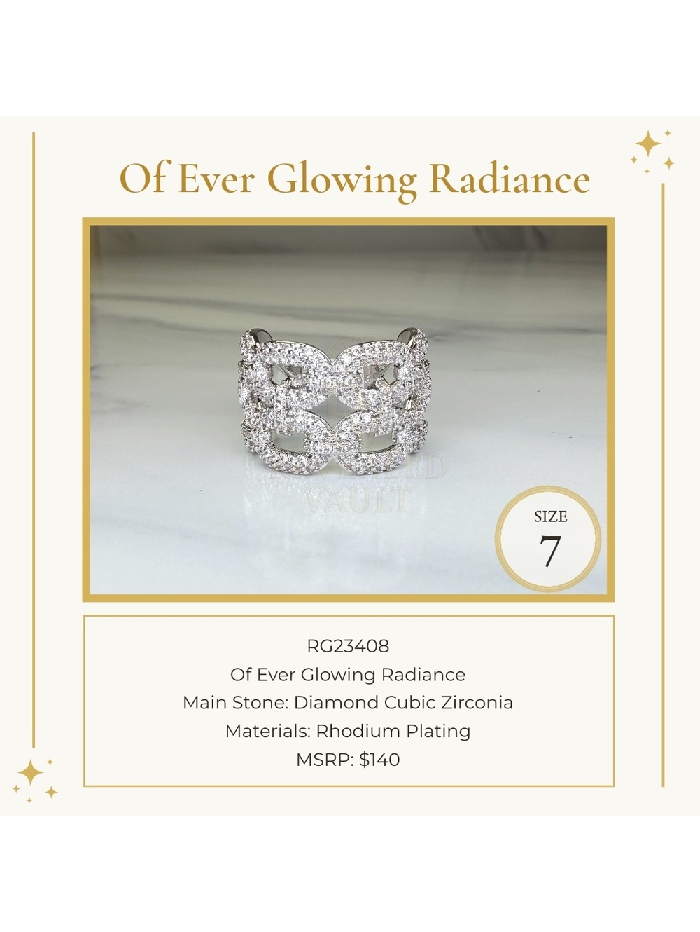 Of Ever Glowing Radiance - Size 7 - OG